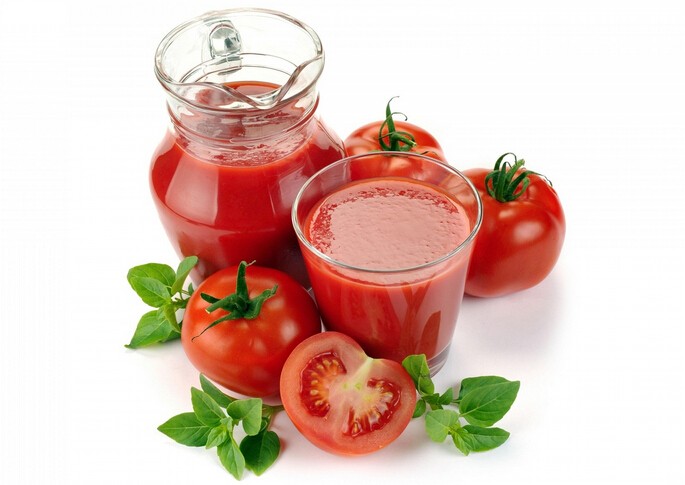 Tomato Juice to remove shoulder acne
