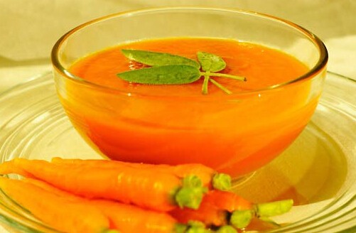 Carrot Soup to get rid of Diarrhea