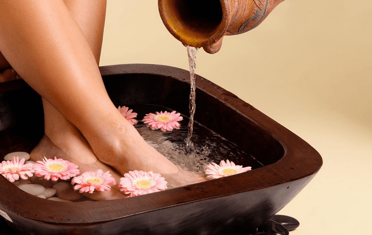 Warm Oil Massage for Bunions