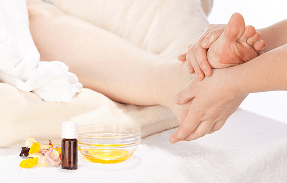 Massage With Essential Oil