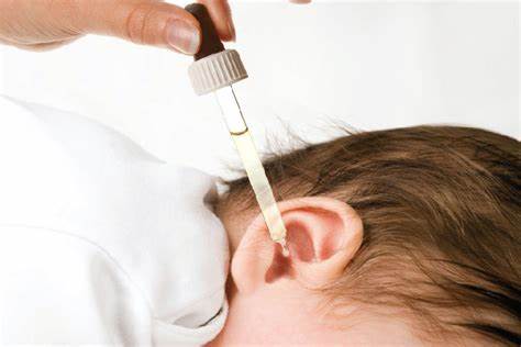 hydrogen peroxide in ear