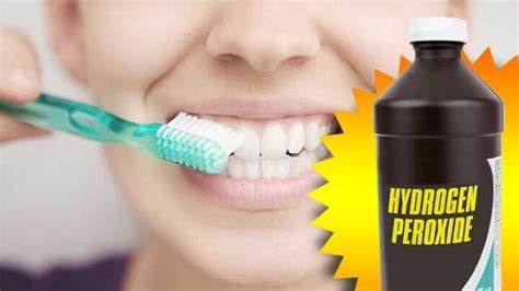 hydrogen peroxide teeth whitening