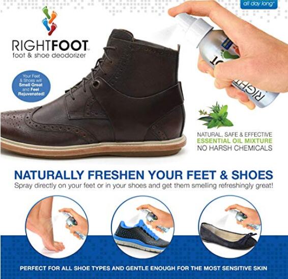 Rightfoot Foot and Shoe Deodorizer