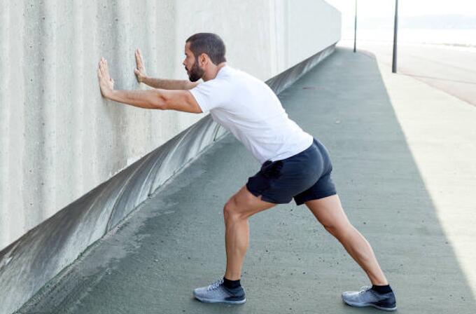 Calf stretches 