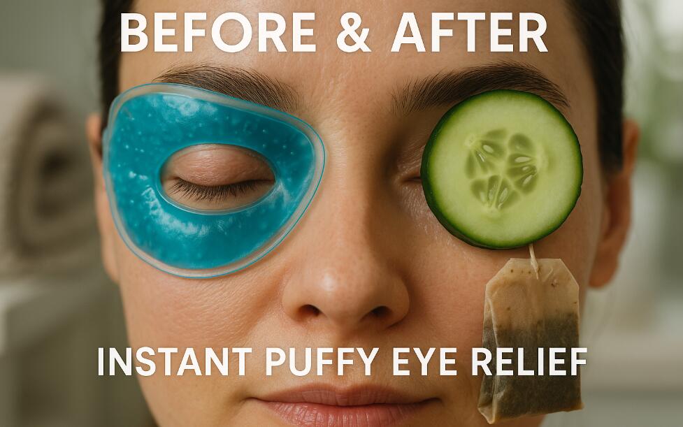 Get Rid of Puffy Eyes Instantly