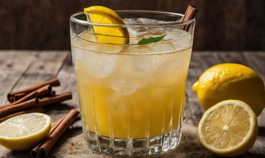 Apple Cider Lemon Juice Cinnamon Honey Water Recipe