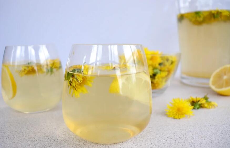 Dandelion and Lemon Tea