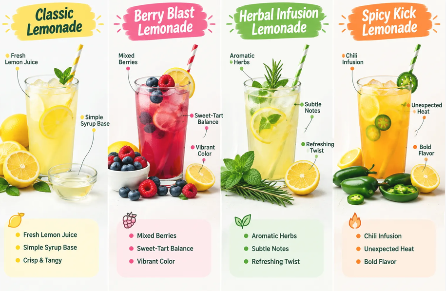 Homemade Lemonade Recipes