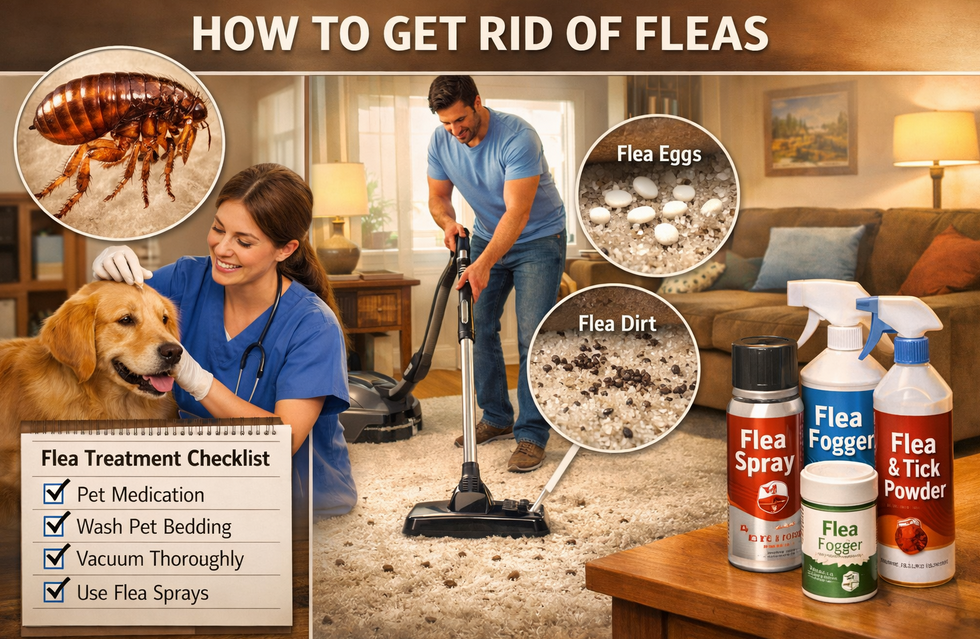 How to Get Rid of Fleas
