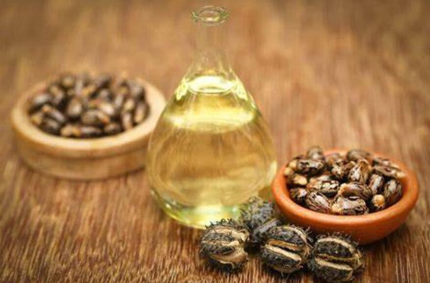 Rubbing Castor Oil on Stomach