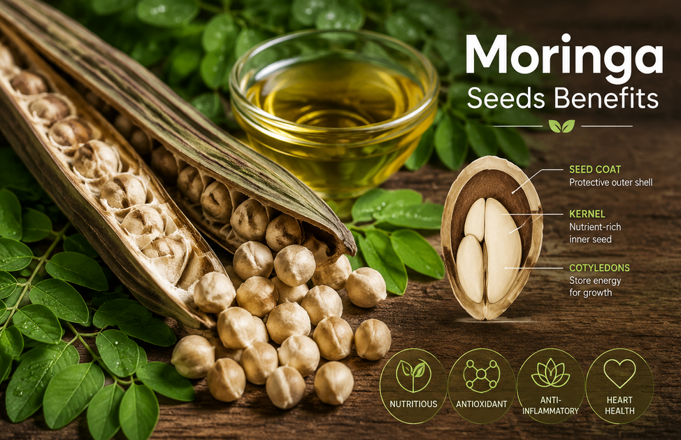 16 Amazing Benefits of Moringa Seeds and How to Eat it Moringa Seeds