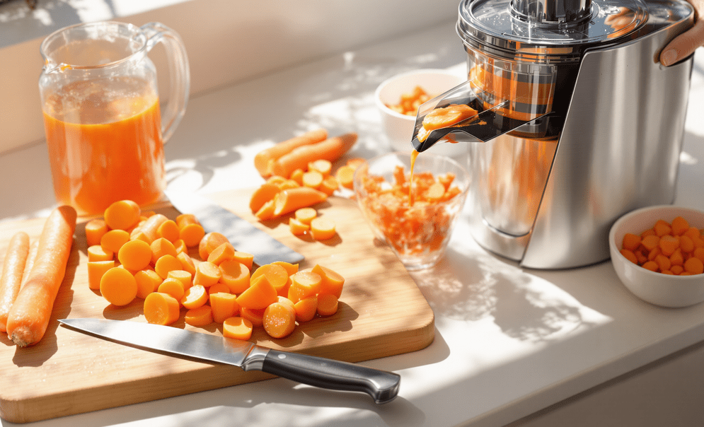 How to Make Carrot Juice