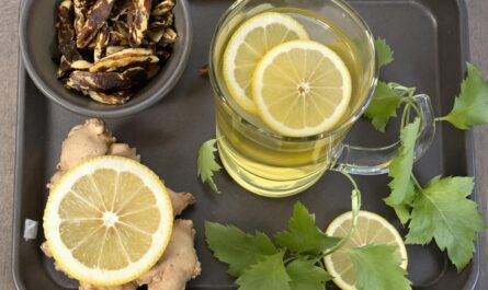 How to Make Ginger Lemon Tea
