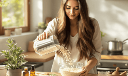 how to use rice water for hair