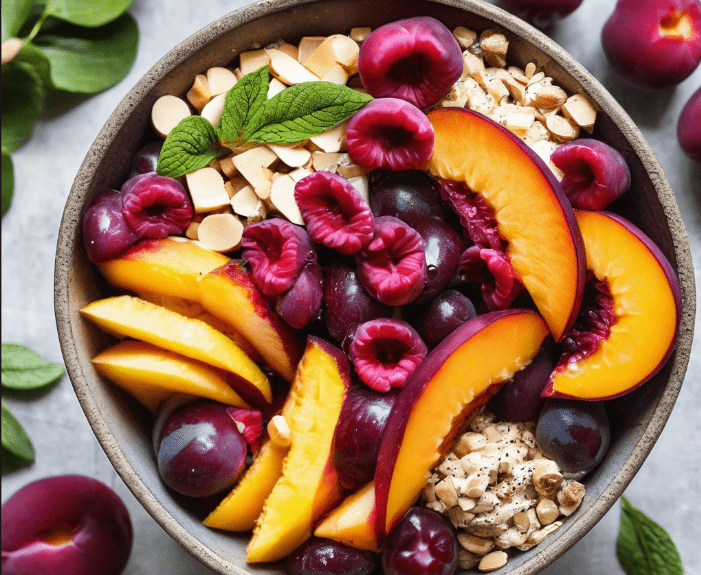 Summer Stone Fruit Slimming Bowl