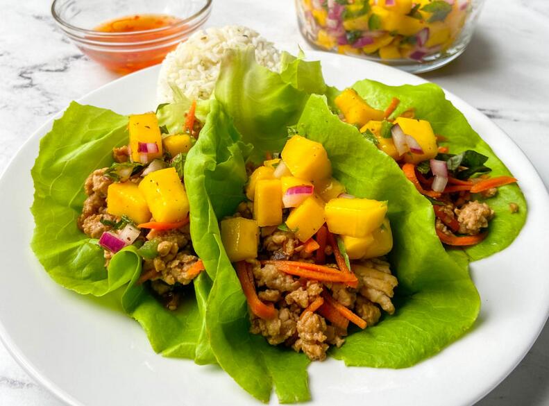 Thai-Inspired Lettuce Wraps