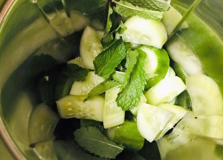 Cucumber Mint Refresher Bowl