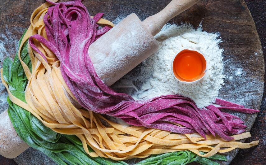 Infuse Into Pasta Dough for Colorful, Nutritious Noodles