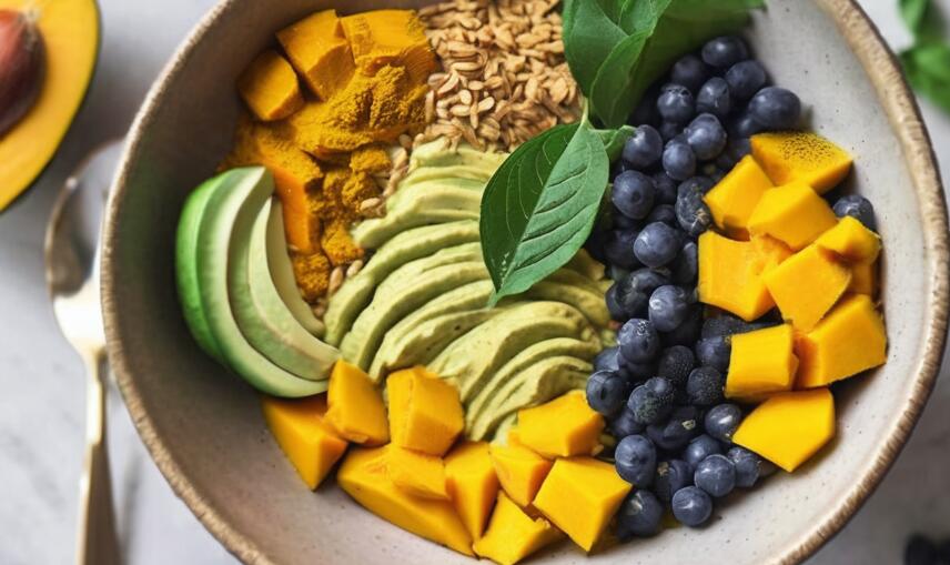 Mango Turmeric Anti-Inflammatory Bowl