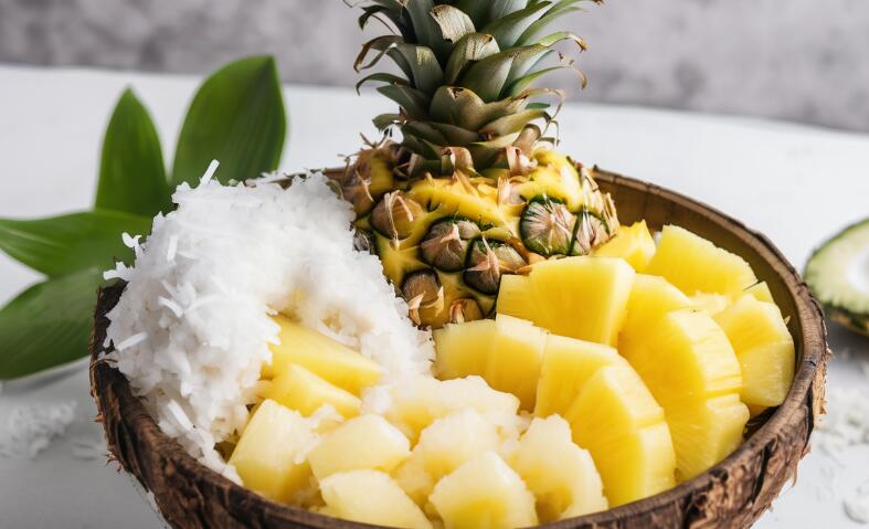 Pineapple Coconut Breeze Bowl