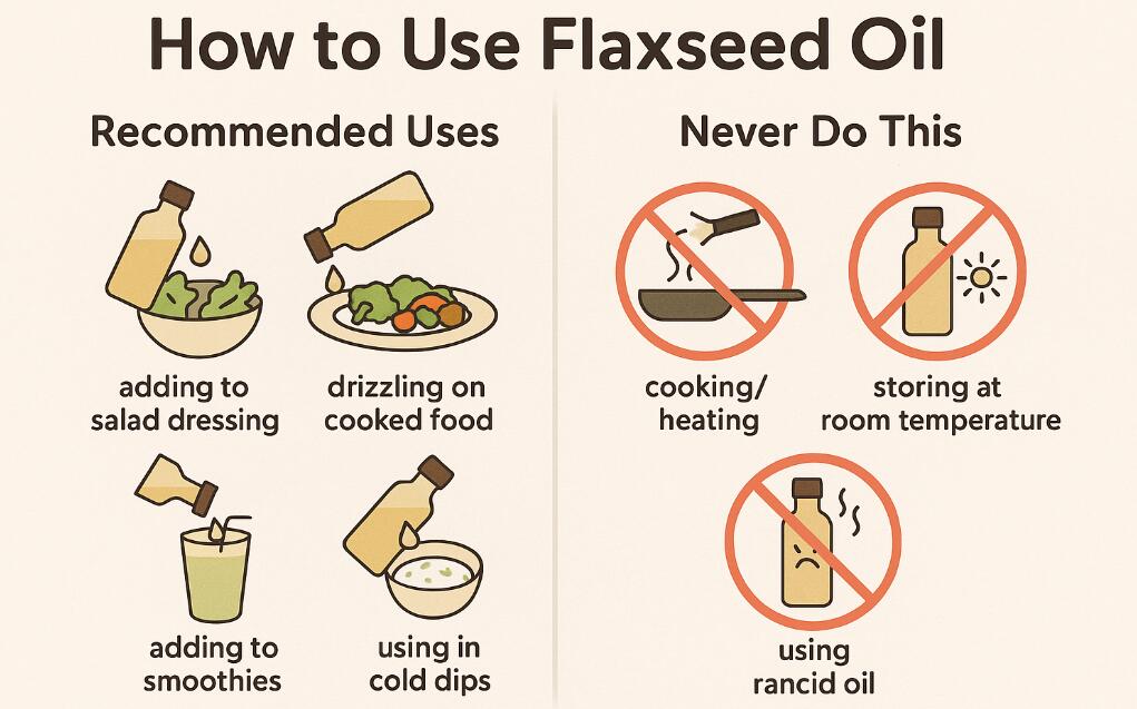 Flaxseed Oil Use