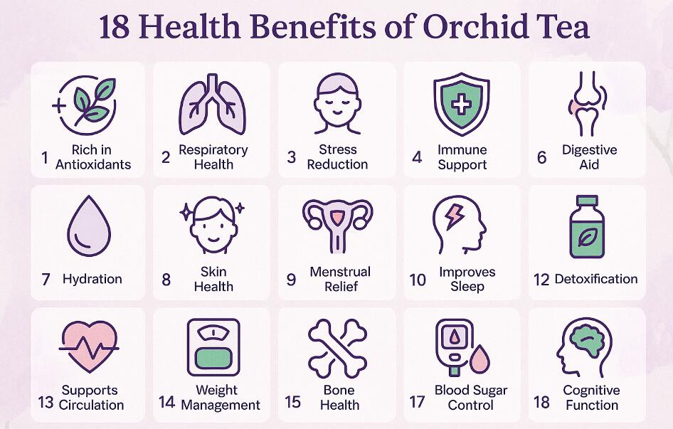Benefits of Orchid Tea