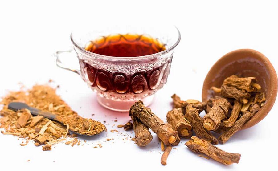 Make Sarsaparilla Tea
