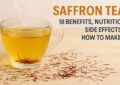 Saffron Tea