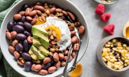 Sweet and Savory Bean Breakfast Bowl