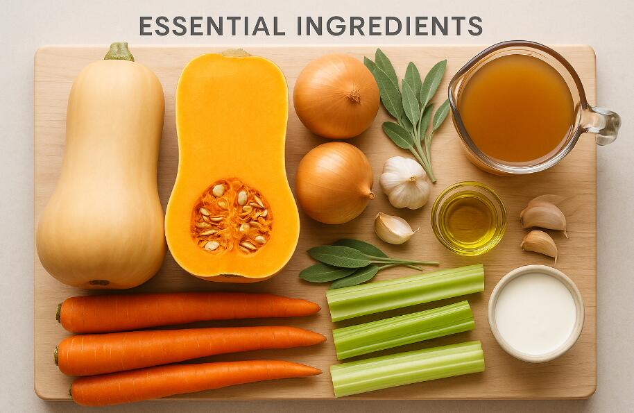 Butternut Squash Soup Ingredients