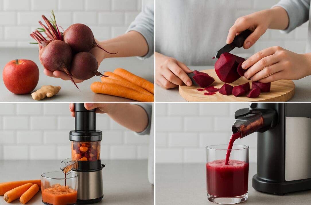Make Fresh Beet Juice