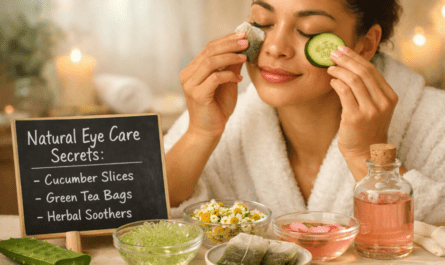 Natural Soothing Recipes for Your Eye Area
