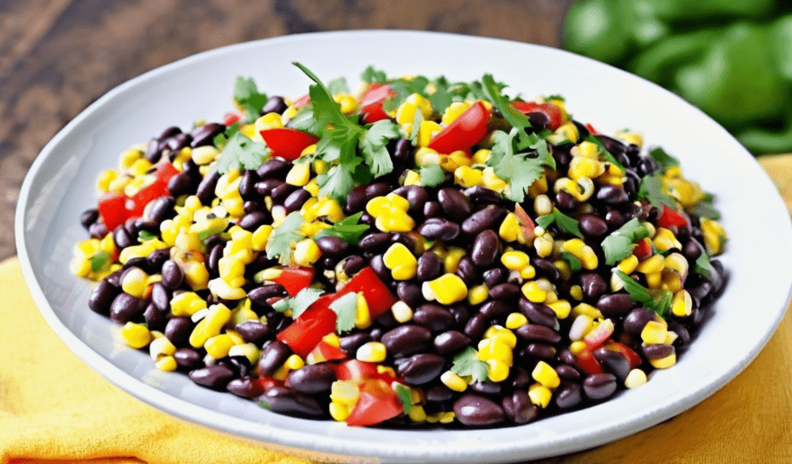 Zesty Black Bean and Corn Salad 