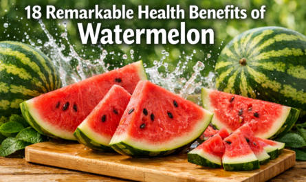 Health Benefits of Watermelon