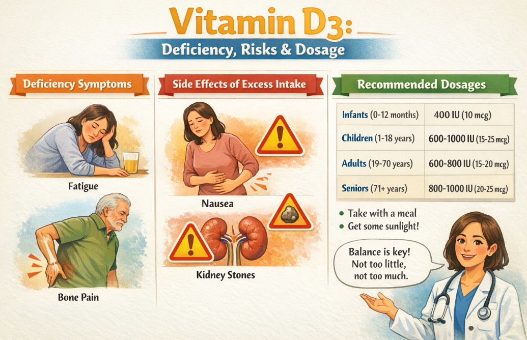 How Much Vitamin D3