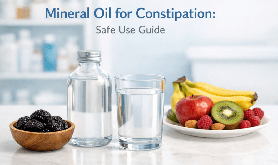 How to Use Mineral Oil for Constipation:Safe-Use Guide