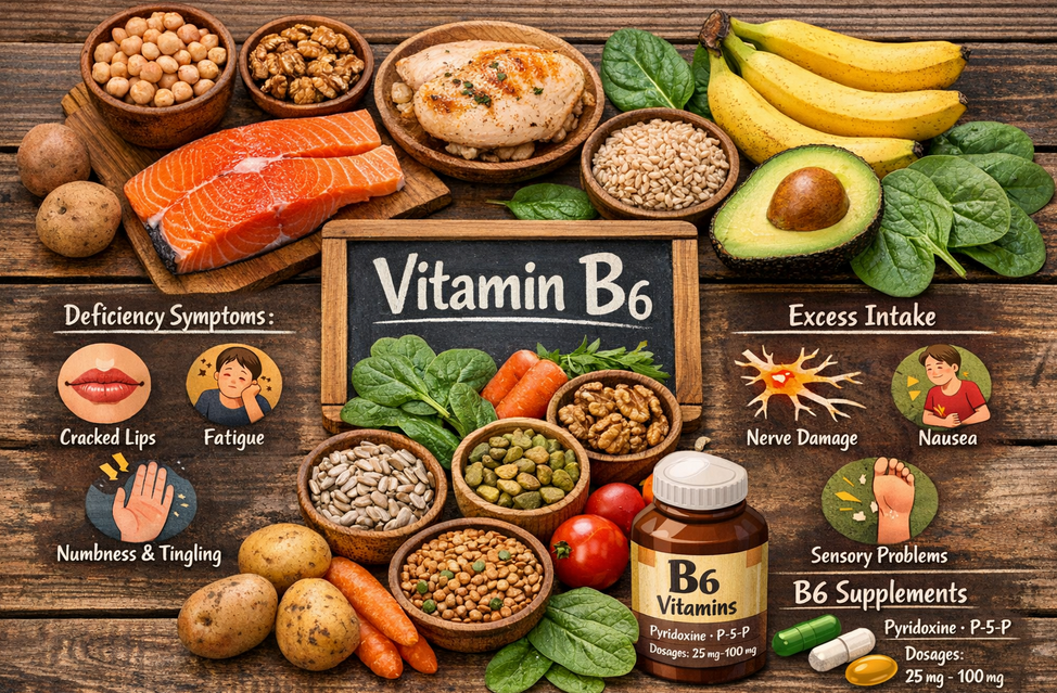 Sources of Vitamin B6