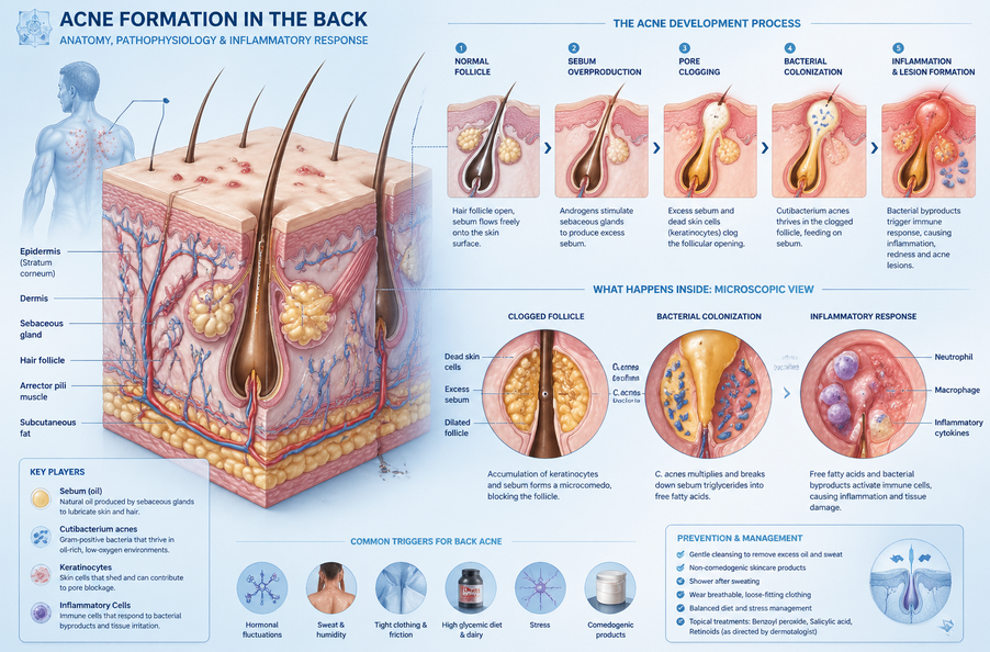 Back Acne Causes