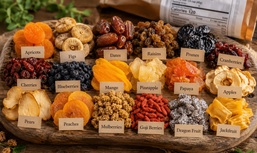 30 Healthiest Dried Fruits and Their Nutrition Facts
