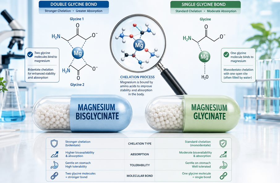 Magnesium Bisglycinate vs Glycinate