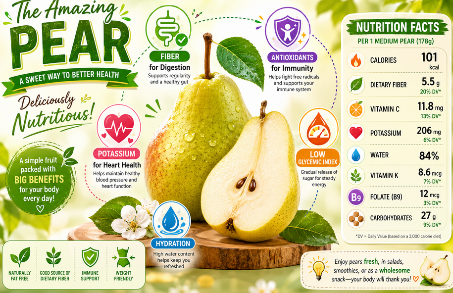 Benefits of Eating Pears