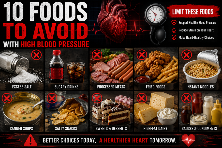 Foods to Avoid With High Blood Pressure