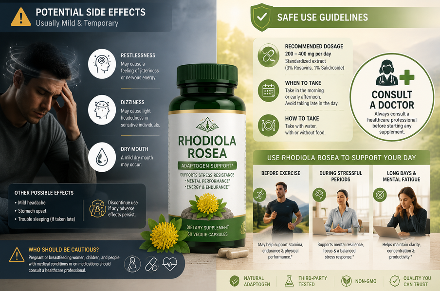 Use Rhodiola Rosea