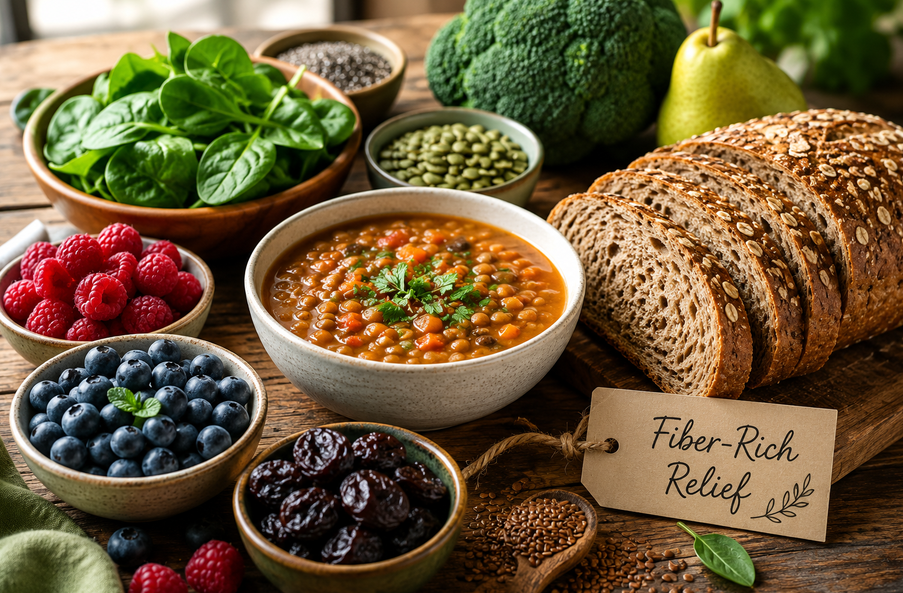 Foods with High Fiber for Constipation