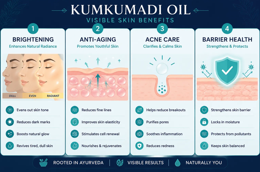 Benefits of Kumkumadi Oil