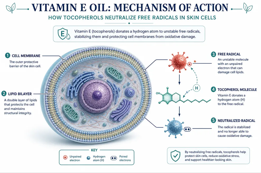 Benefits of Vitamin E Oil