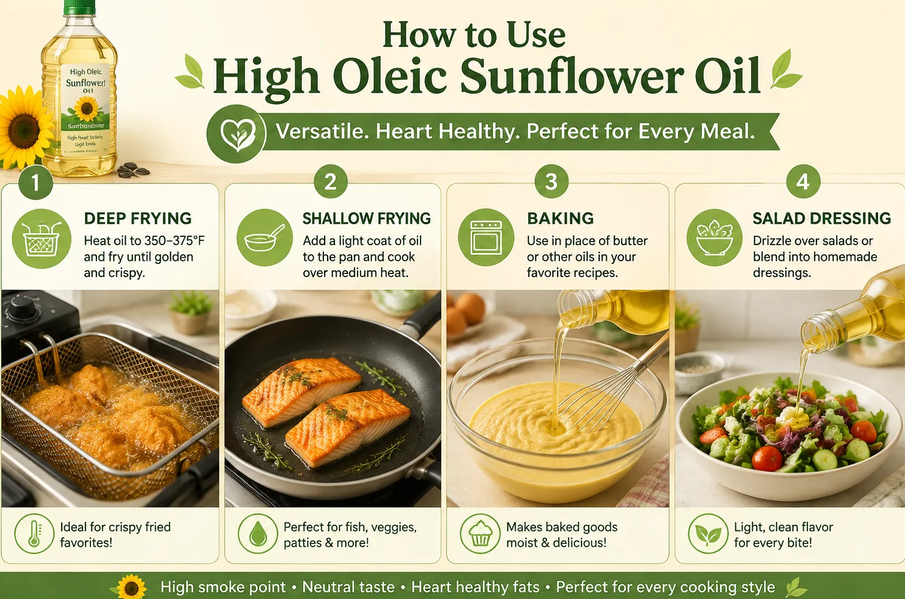 Use High Oleic Sunflower Oil