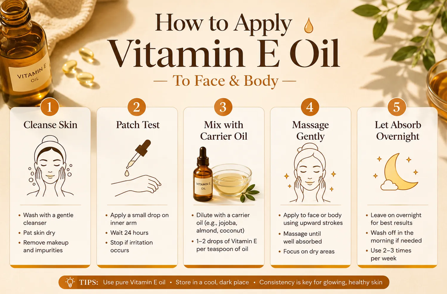 Use Vitamin E Oil