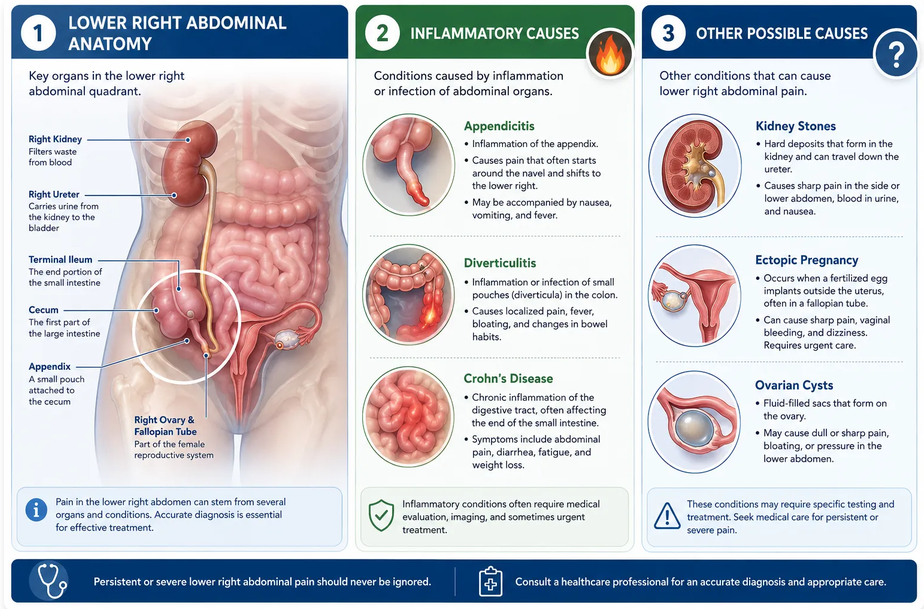 Lower Right Abdominal Pain