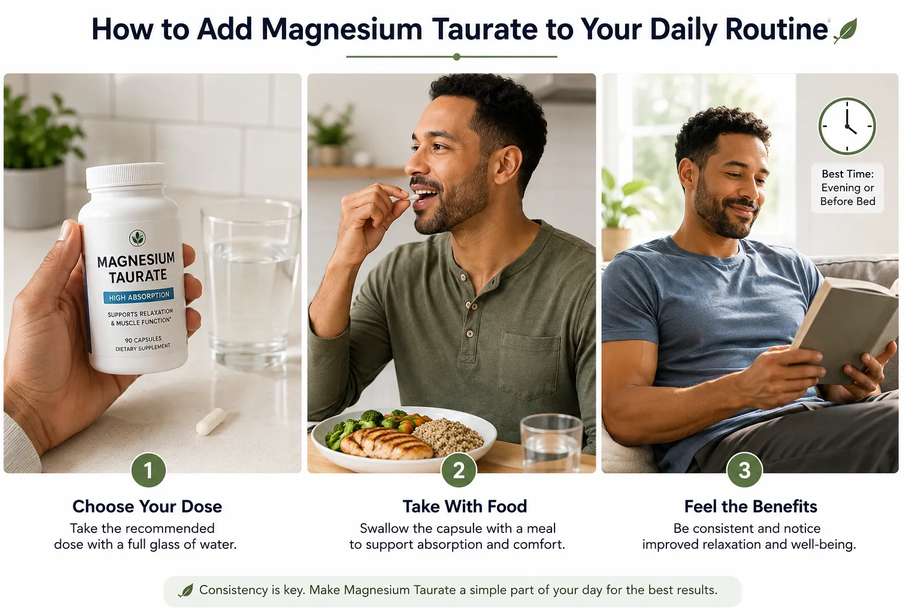 Use Magnesium Taurate